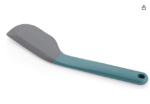Duo Kitchen Non-Stick Silicone Spatula for cooking with angled head, Shaped for mixing bowls, Opal